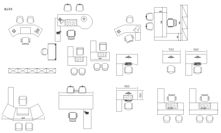 家具展厅平面方案资料下载-玛拉蒂家具CAD平面