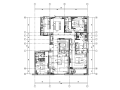 [河南]现代风280m²样板房豪宅装修施工图