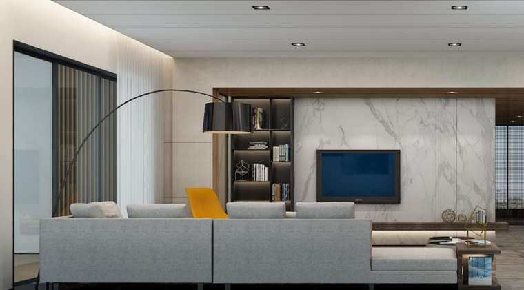 280平方大平层平面资料下载-知名企业280㎡大平层样板房室内方案设计