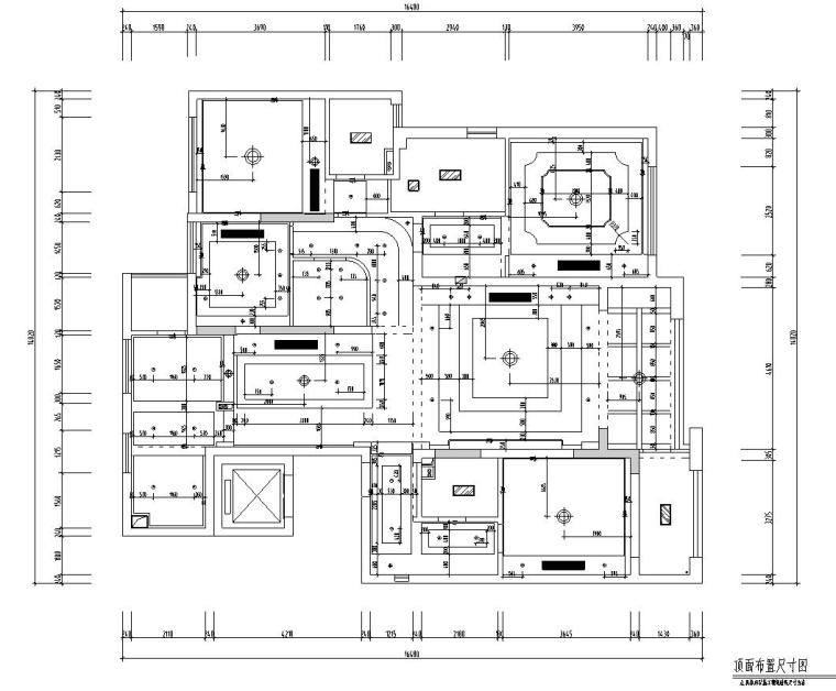 地中海风格别墅案例资料下载-地中海风格四室两厅住宅装修施工图设计