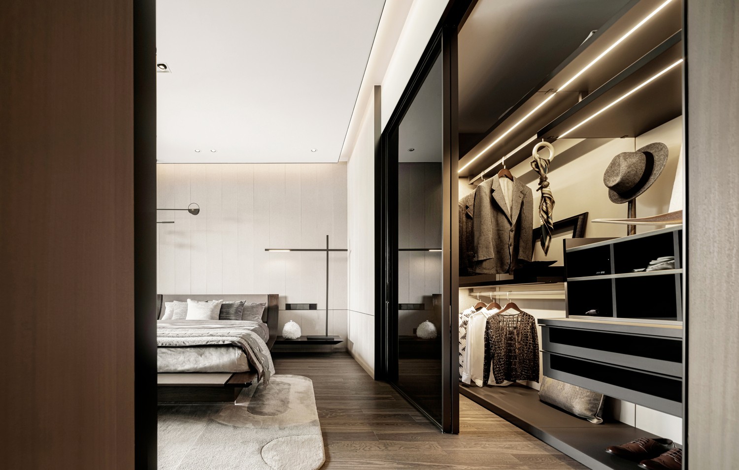 成都万华麓湖生态城d1户型样板间