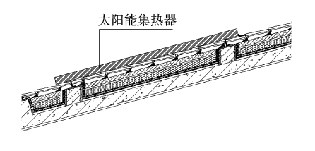 太阳能面板cad资料下载-坡屋面太阳能的施工方法