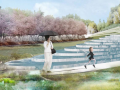 [西安]滨湖文化生态公园景观概念设计方案