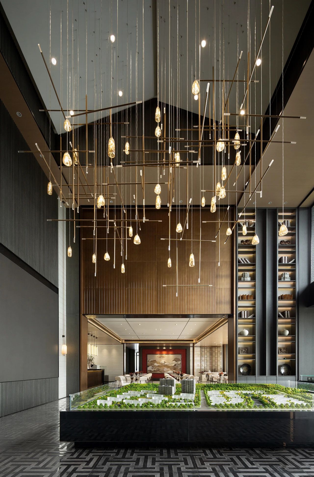 徐州御珑湖售楼处-徐州金宸晟置业有限公司-商业展示空间设计案例-筑