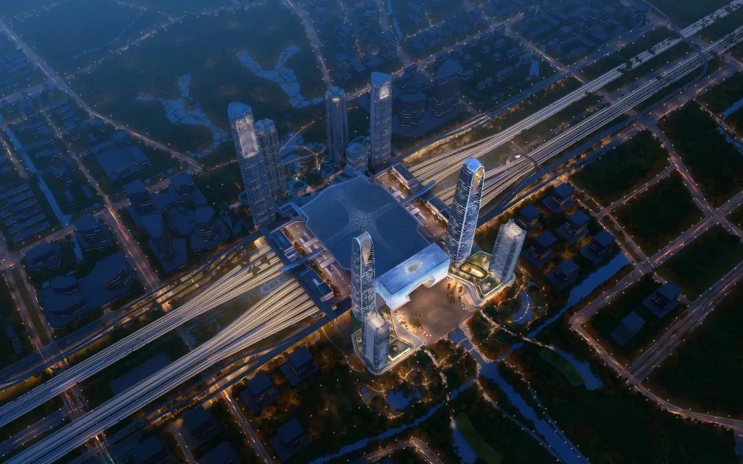 [分享]站城融合——杭州西站枢纽,轮廓初现!