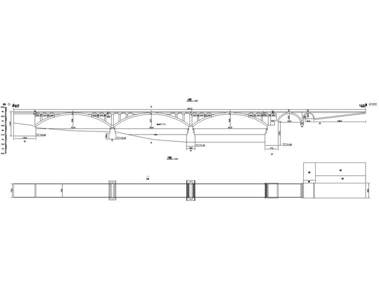 石拱桥加固工程图纸含标书预算及计算书2018