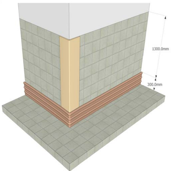 建筑墙规范最新版资料下载-万达广场定额设计技术标准+第一册+建筑构造