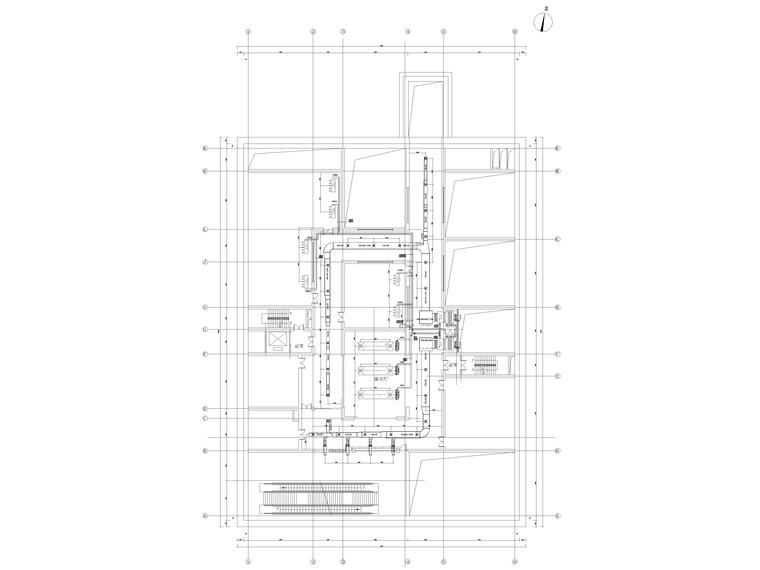 室外空调建筑施工图资料下载-地源热泵冰蓄冷吸附式空调系统施工图