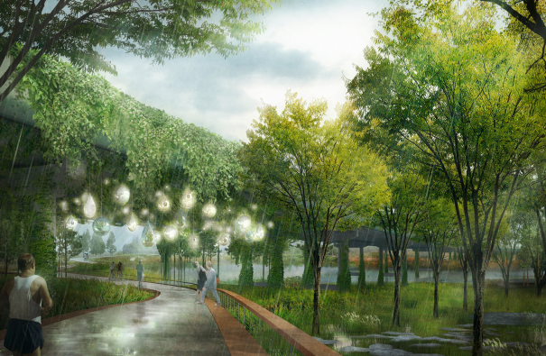 生态自然城市郊野山体公园景观设计方案