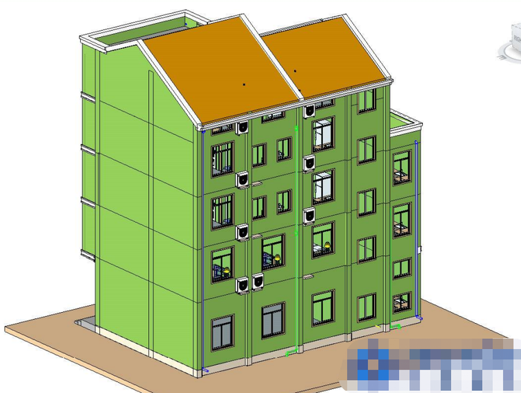 杭州地下一层基坑资料下载-地下一层车库+四层住宅BIM案例分享