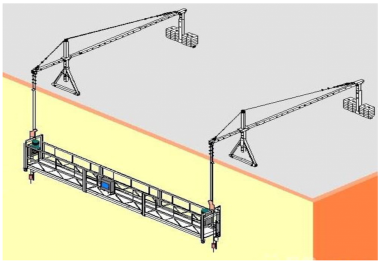外挂吊篮专项施工方案资料下载-中建高处吊篮施工安全专项施工方案模板2021