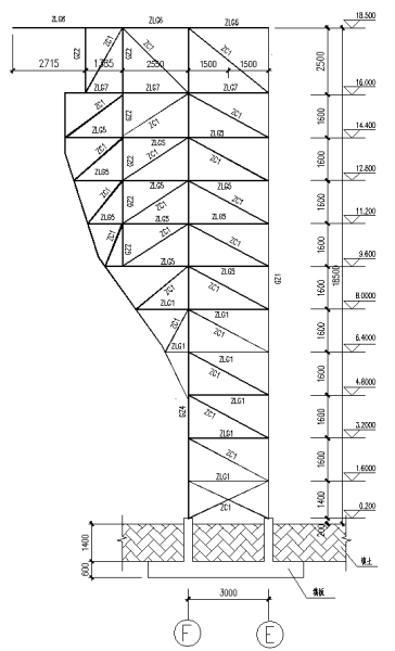 悬挑式钢结构资料下载-[钢结构·技术]大悬挑结构的抗倾覆设计