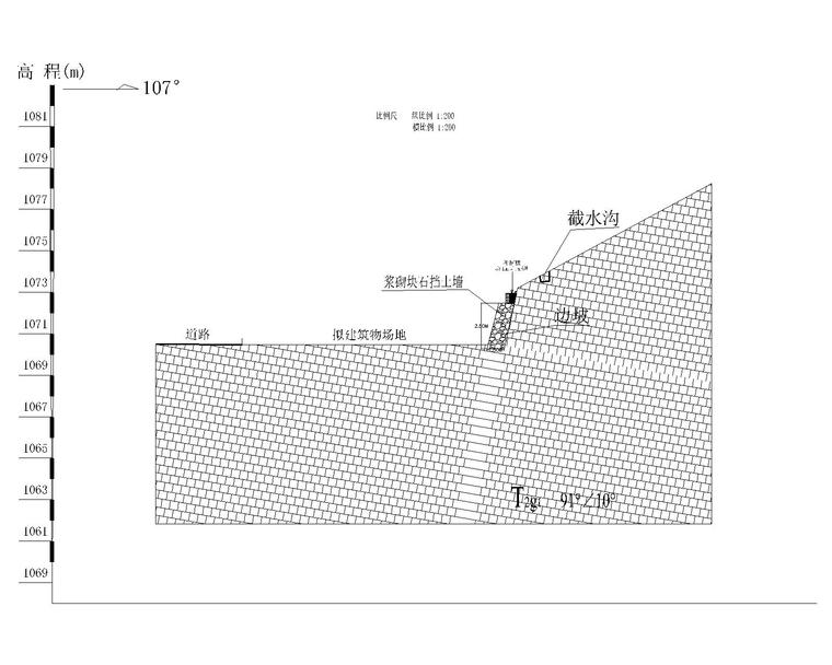 80高边坡治理施工图资料下载-道路边坡治理工程施工图含工程量清单2021