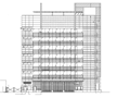 现代风传染病医院建筑施工图设计cad