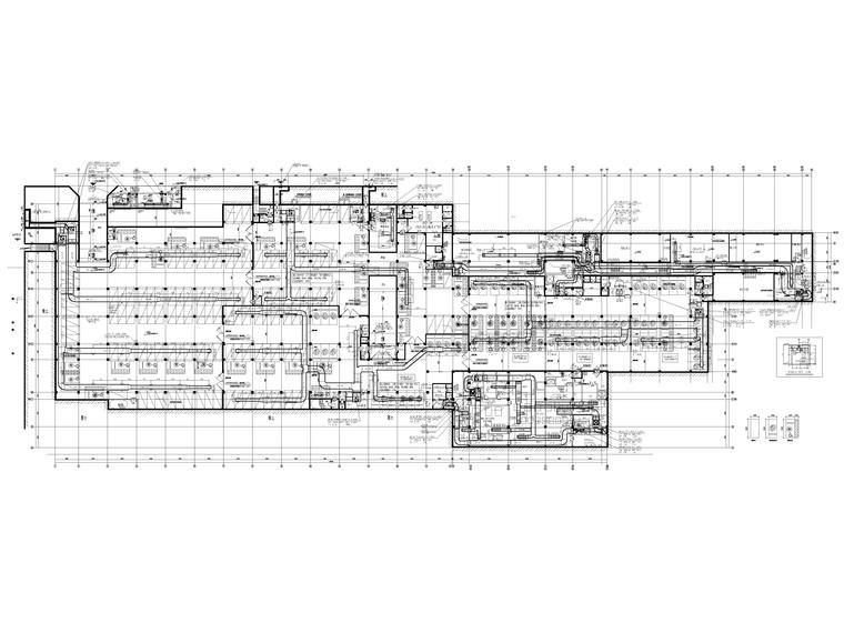 公路施工图设计完整图纸资料下载-暖通施工图全套完整图纸2021