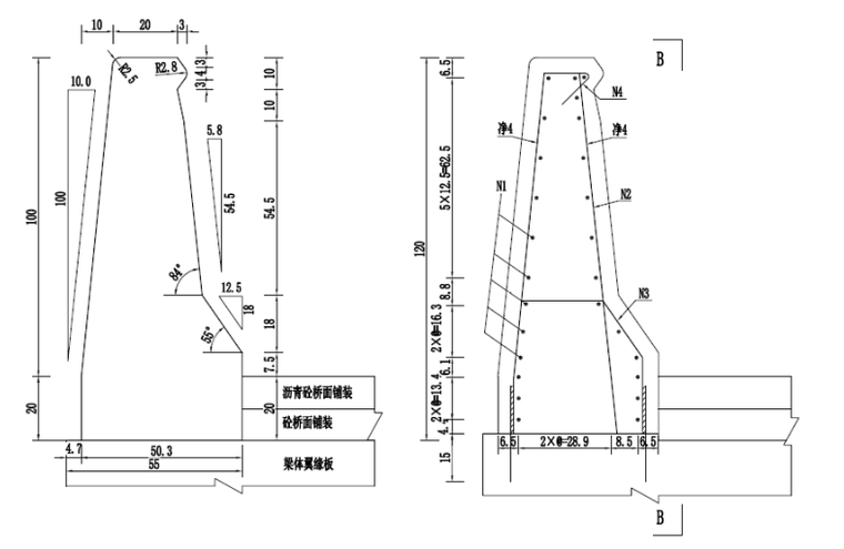 桥梁防护提升资料下载-公路桥梁安全防护提升工程图纸2021+83p