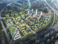 小街区密路网型立体TOD生态建筑方案2020