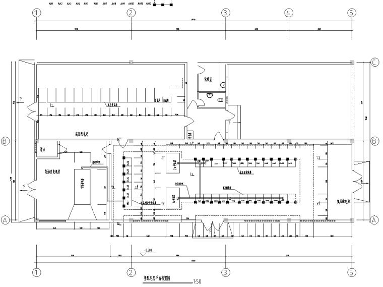 小区10kv设计资料下载-五星酒店10kv配电室电气设计施工图