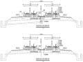 路基道岔连接区CRTS双块式无砟轨道设计图