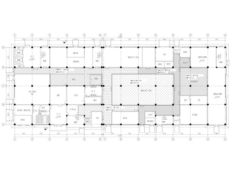 室外空调建筑施工图资料下载-[广州]制药厂厂房空调施工图（全套图纸）