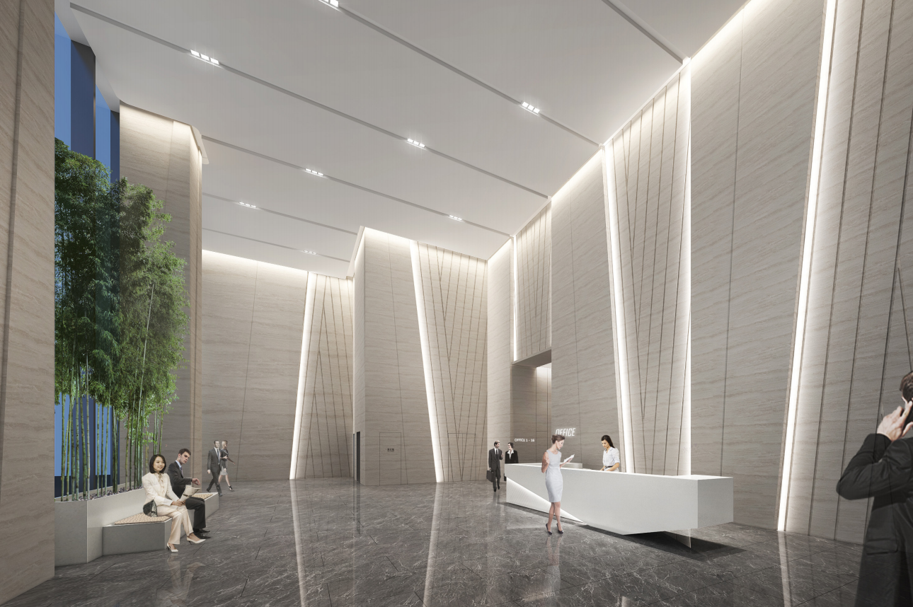 中国联通办公大楼室内设计方案|空间|室内设计|JRYOO - 原创作品 - 站酷 (ZCOOL)