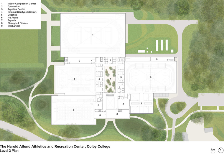 美国科比学院哈罗德·阿方德运动中心平面图3.jpg