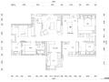 [武汉]三室两厅室内设计施工图CAD+效果图