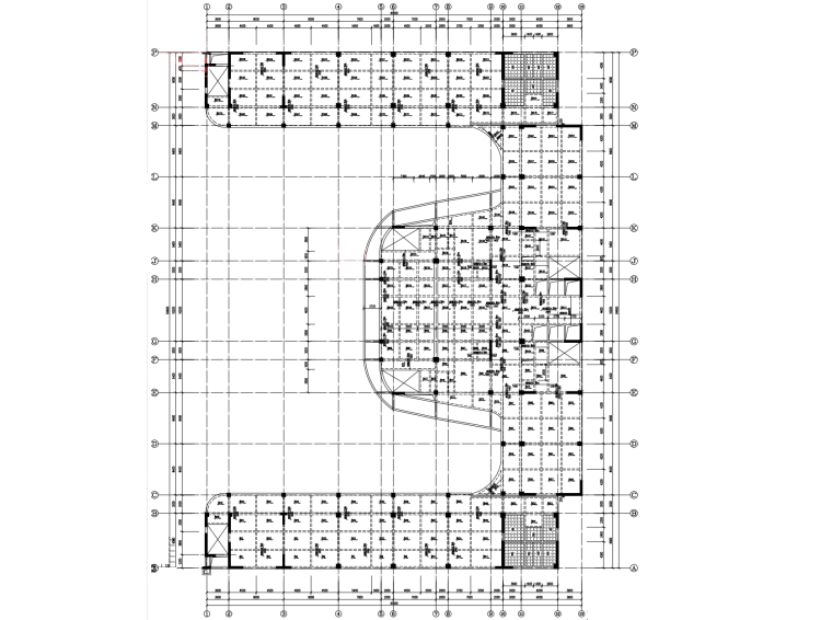 框架剪力墙结构教学楼全套施工图2020_5