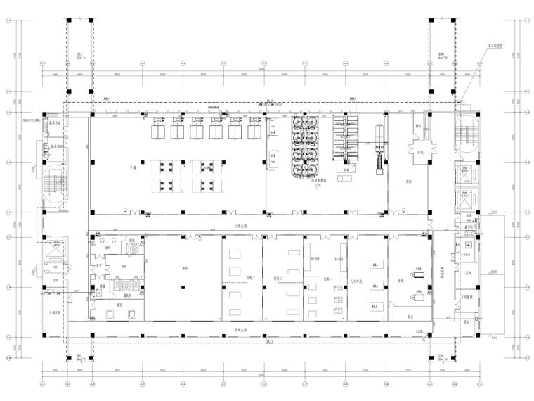 给排水施工图2019资料下载-[广东]中药生产4#厂房给排水施工图2019