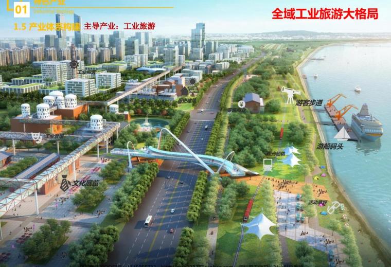文化建筑概念性规划资料下载-[南京]工业建筑改造小镇概念性规划文本PDF