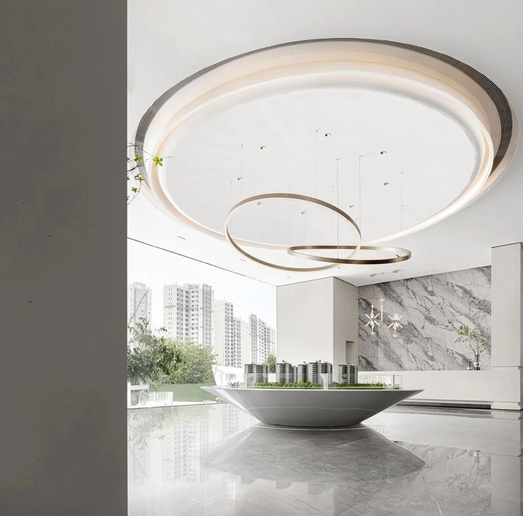 成都金成·光华壹品售楼处-商业展示空间设计案例-筑龙室内设计论坛