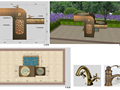 园林洗手池做法合集标准化施工图CAD+SU模型