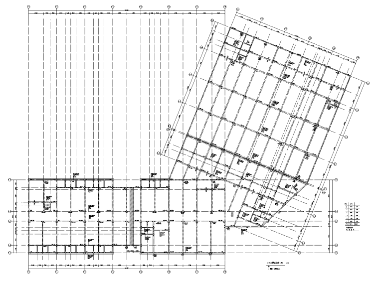 宿舍图纸混凝土框架结构资料下载-钢筋混凝土框架结构食堂、宿舍施工图2019