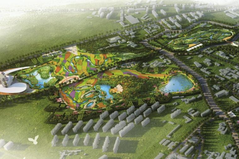 湿地公园专项施工方案资料下载-城市滨水中心城区湿地公园景观方案