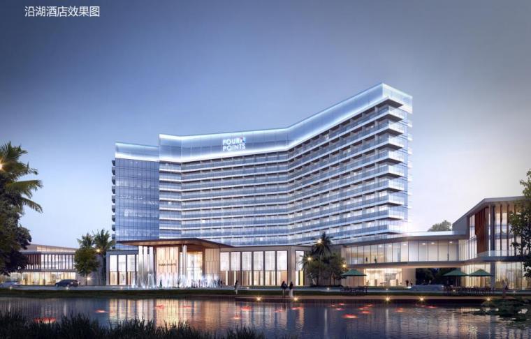 2020商业街设计文本资料下载-[江苏]酒店办公组团 & 滨湖商业街设计2020