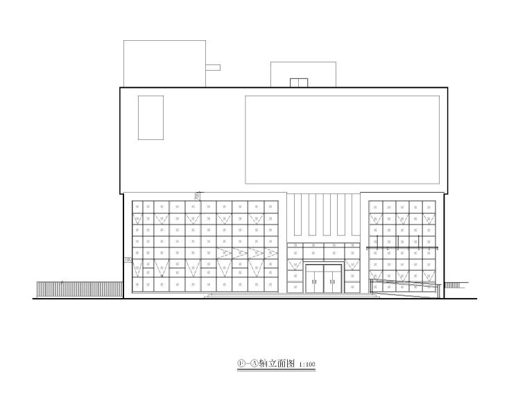 多层档案馆建筑方案资料下载-[贵州]多层档案馆建筑施工图CAD2020