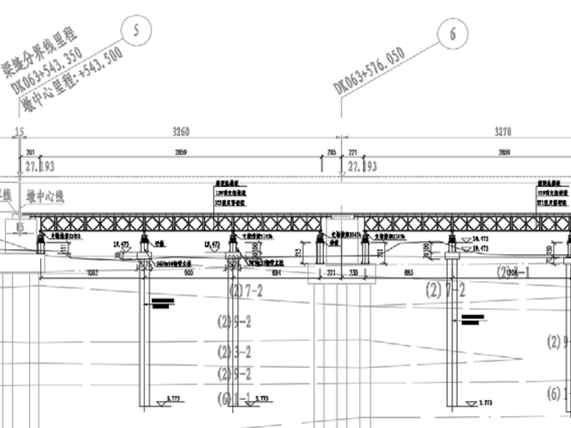 6×32m道岔连续梁桥现浇梁支架计算书2019