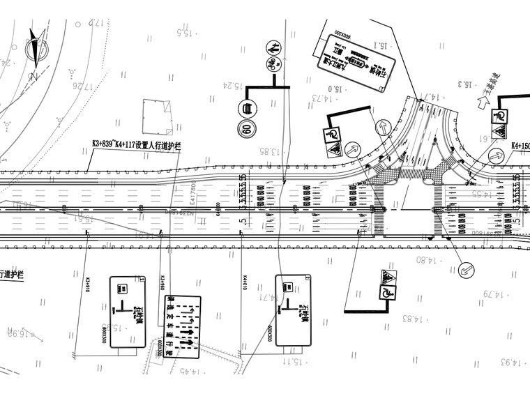 通工程安全设施通用图纸资料下载-2019大型道路工程-交通安全设施图纸100P