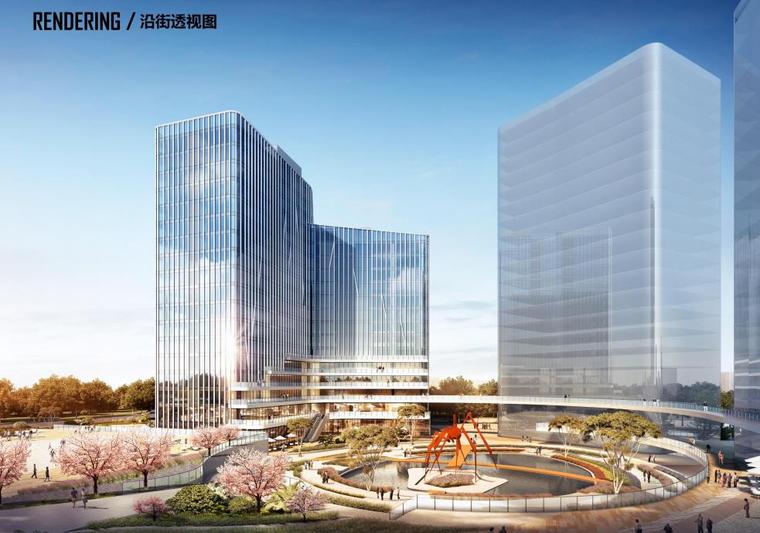 高层办公大楼建筑资料下载-[东莞]高层办公楼建筑设计文本PDF2020