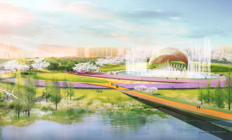 上海生态公园概念性规划资料下载-[四川]自然生态-湿地公园概念性规划方案