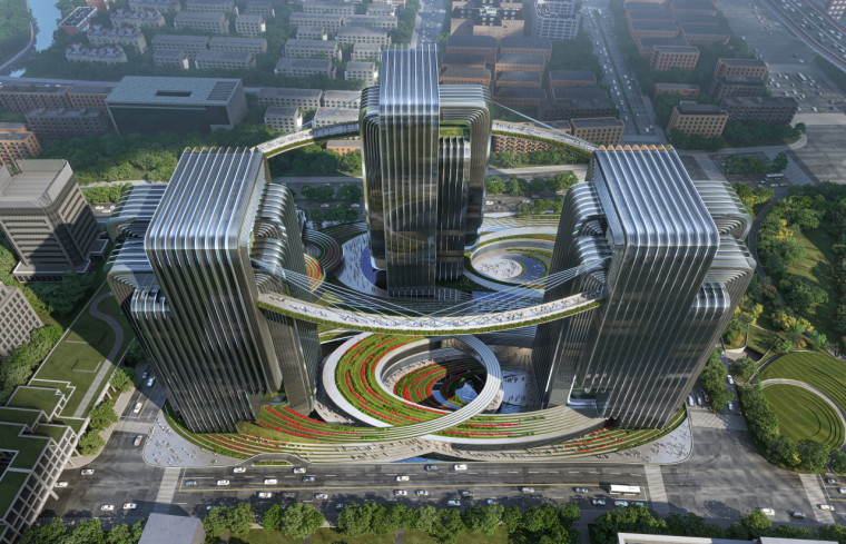 中型水库设计方案资料下载-中节能上海首座项目完整建筑设计方案文本