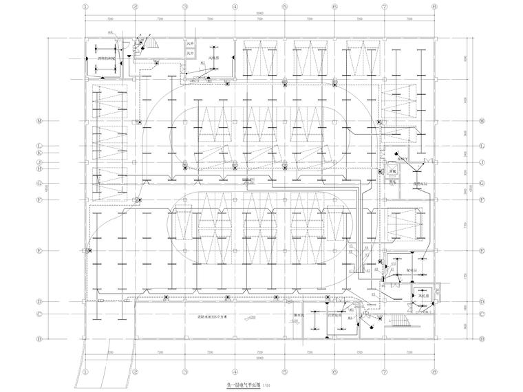 中学食堂装饰施工图资料下载-[贵州]中学食堂电气施工图