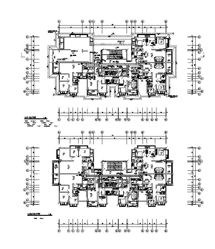 安置房住宅景观施工图资料下载-贵州高层住宅安置房5#电气施工图