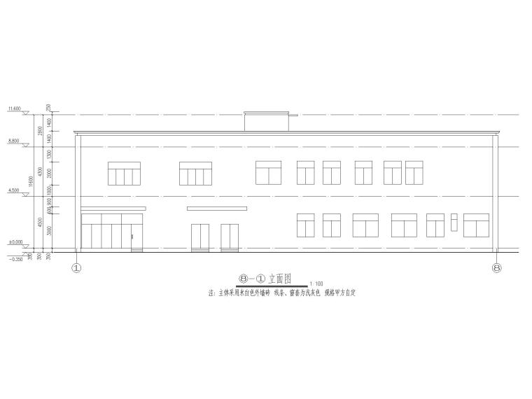 [广东]多层驾校综合楼施工图CAD2020_5