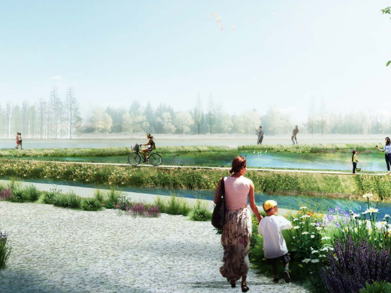 开放性湿地公园景观设计资料下载-特色湿地公园景观设计方案