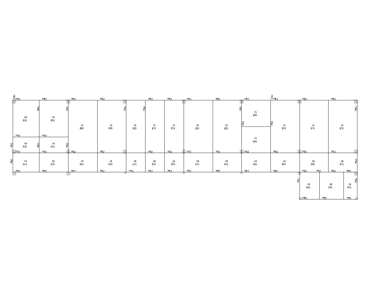 第三层墙梁、墙柱节点输入及楼面荷载平面图.png