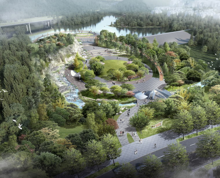 生态山体公园景观概念设计方案