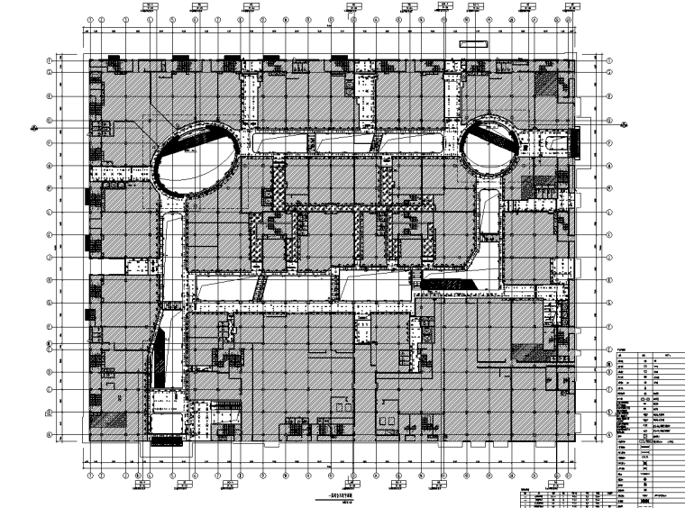 某广场四层超市建筑精装图纸全套CAD_11