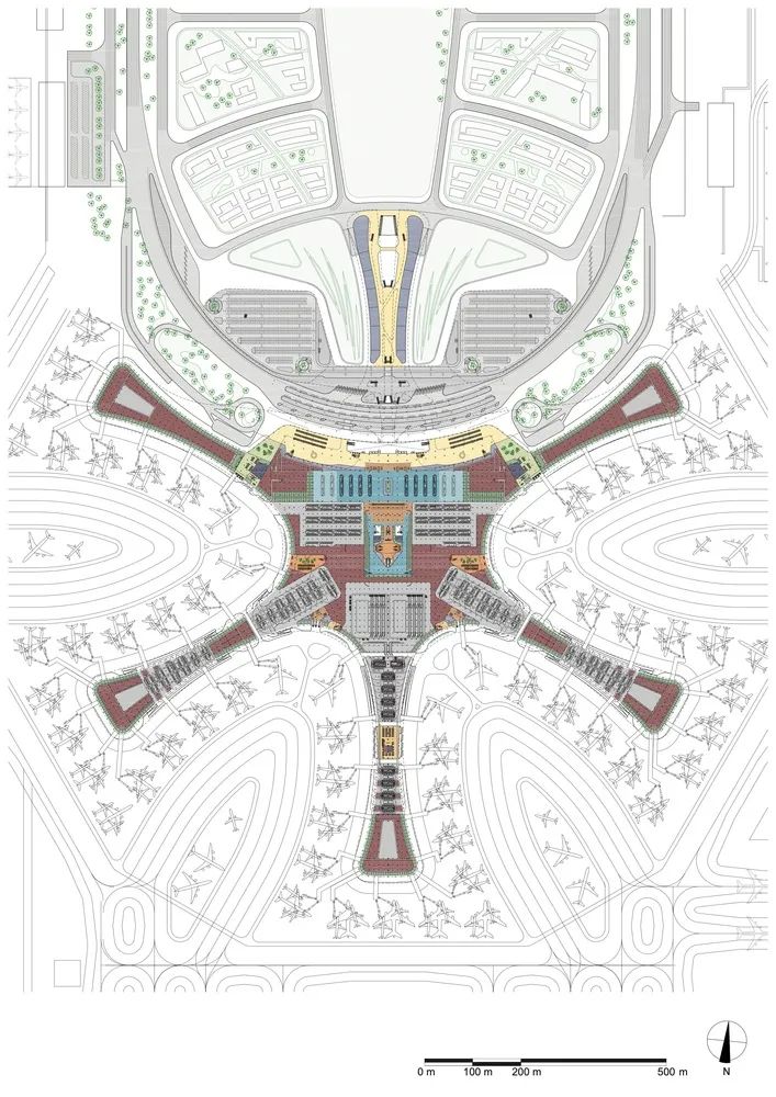迪拜国际机场平面图图片
