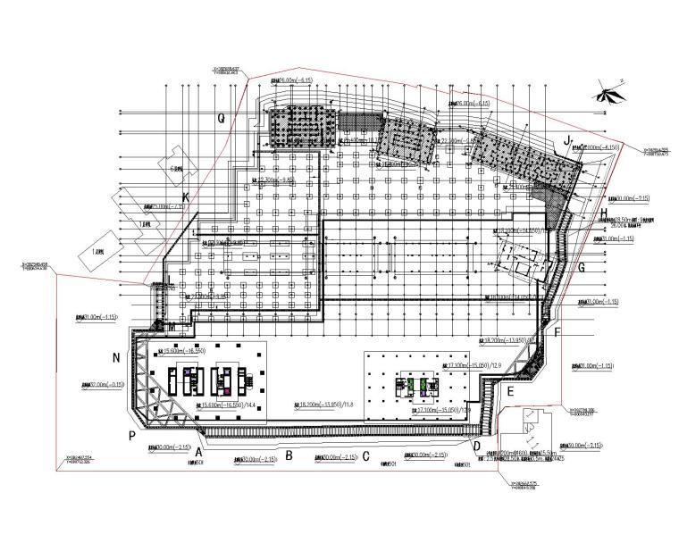 基坑支护防护图集资料下载-[湖北]综合商业体基坑支护全套方案图纸2020